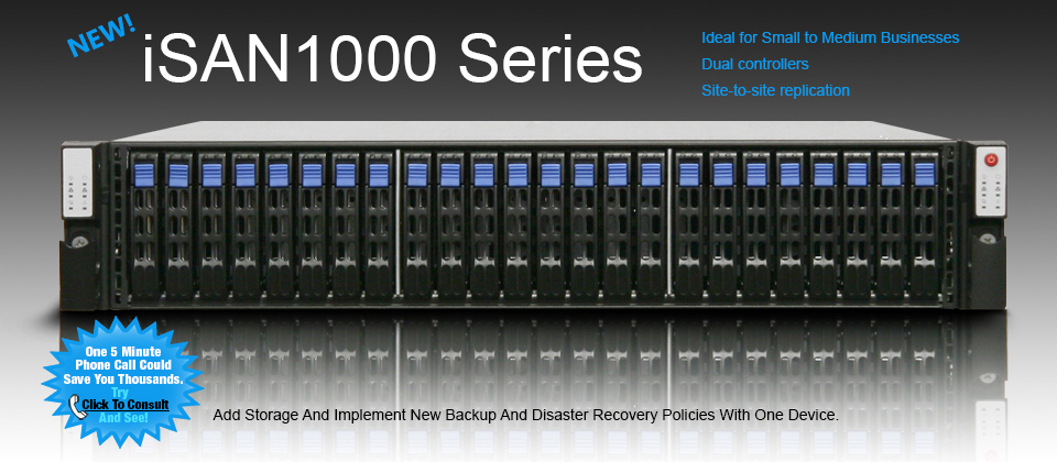 Dual Controller SAN Disk Storage